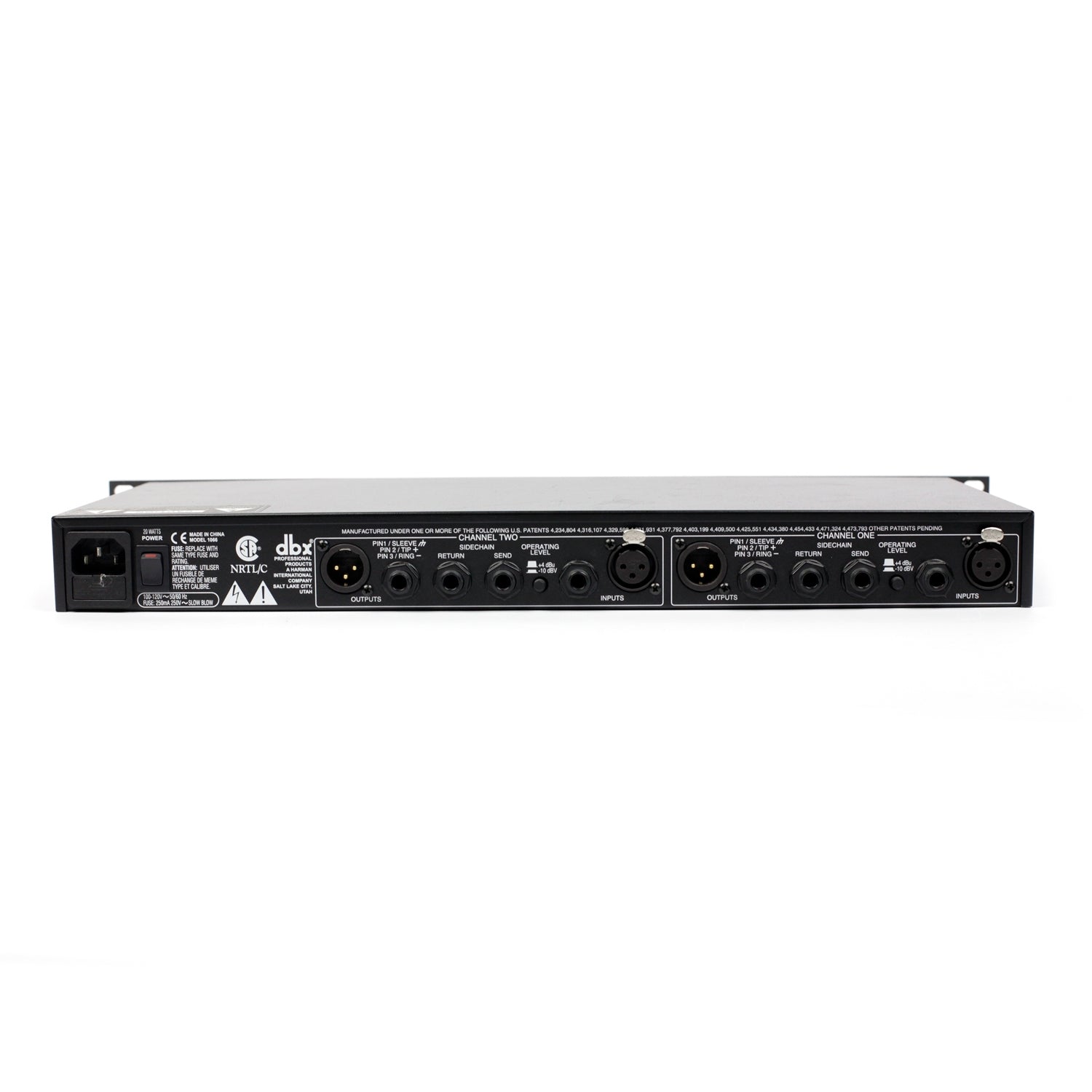 dbx 1066 コンプレッサー/リミッター/ゲート 通電OK DBX 1066 Comp/Lim/Gate #01005708 (Used) – Vintage King