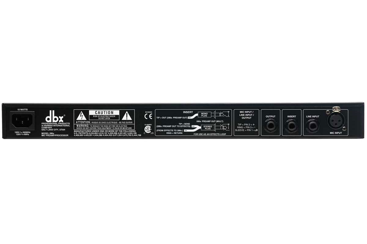 DBX 286s Channel Strip – Vintage King