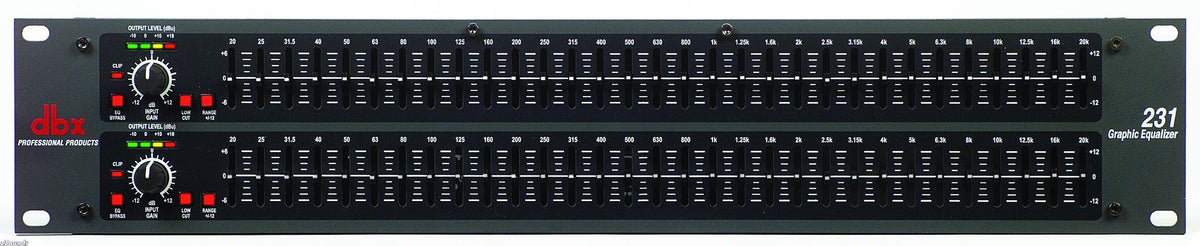 DBX 231s Dual-Channel 31-Band Graphic EQ