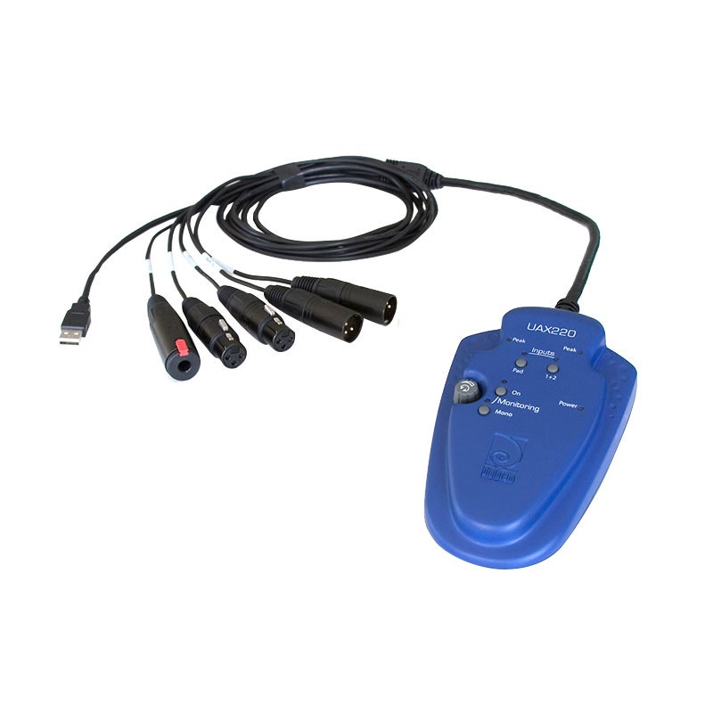 Digigram UAX220v2 Professional Stereo USB Interface