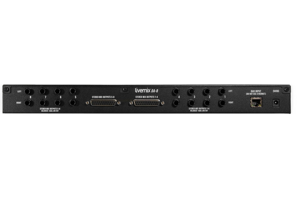 Digital Audio Labs LiveMix Pro DA-8 8 Stereo Analog Output