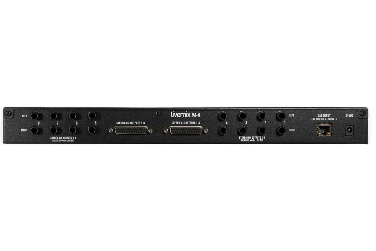 Digital Audio Labs LiveMix Pro DA-8 8 Stereo Analog Output