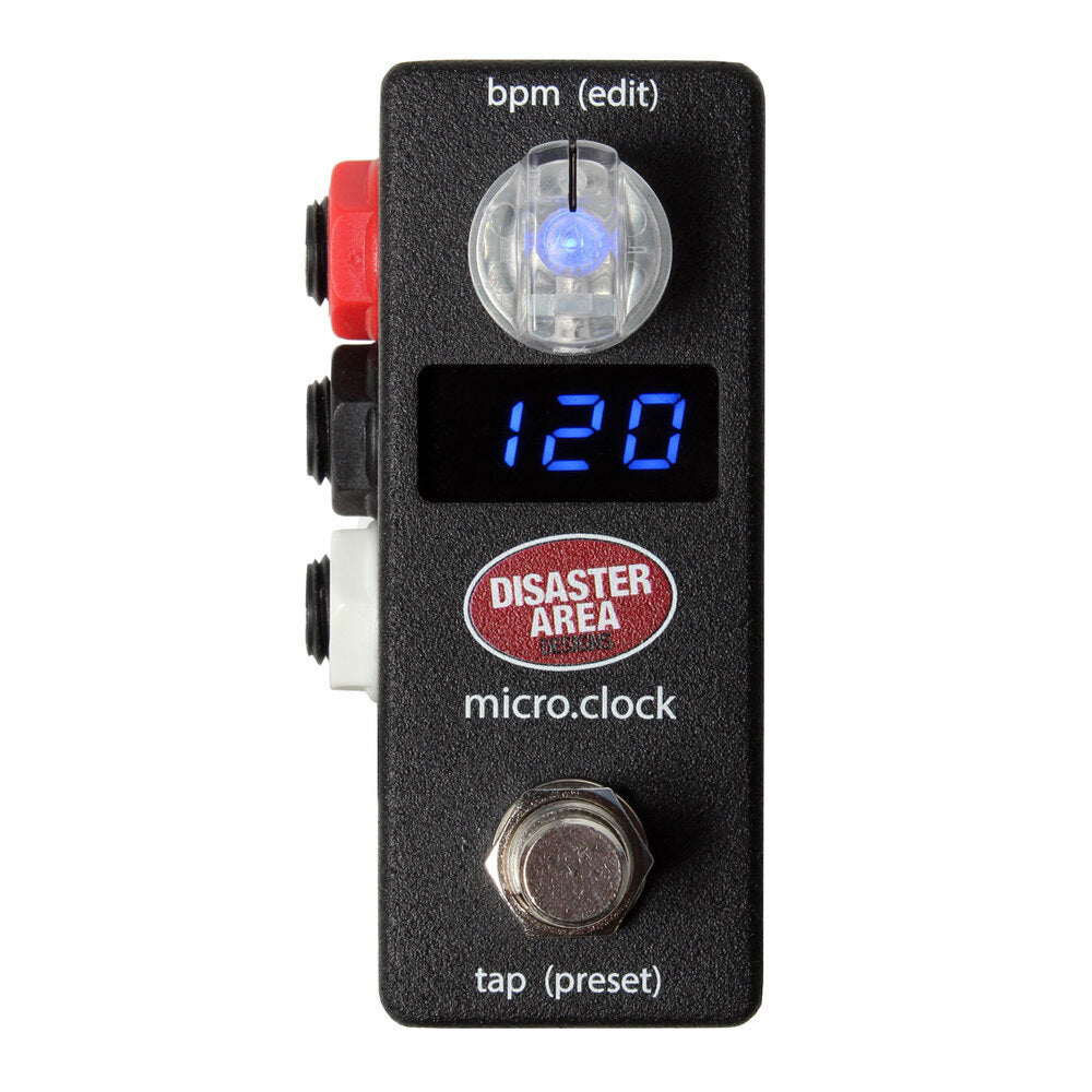 Disaster Area Designs micro.CLOCK MIDI Tap Tempo and Clock Source