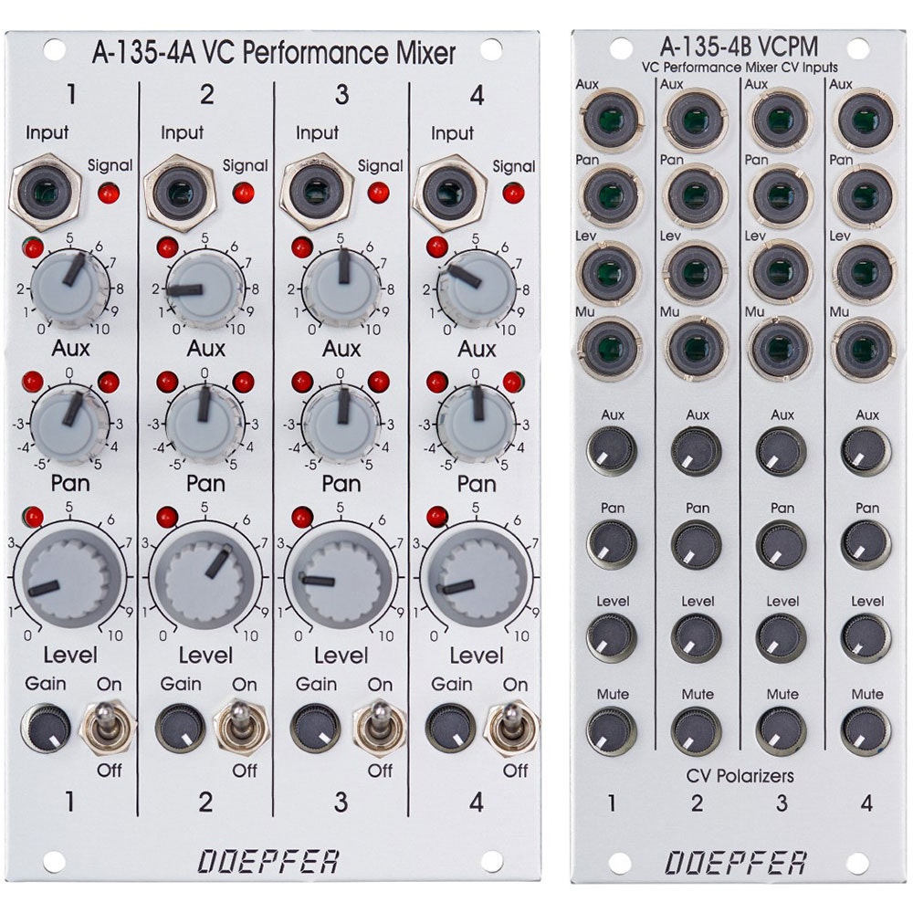 Doepfer A-135-4A/B VC Performance Mixer (A+B)