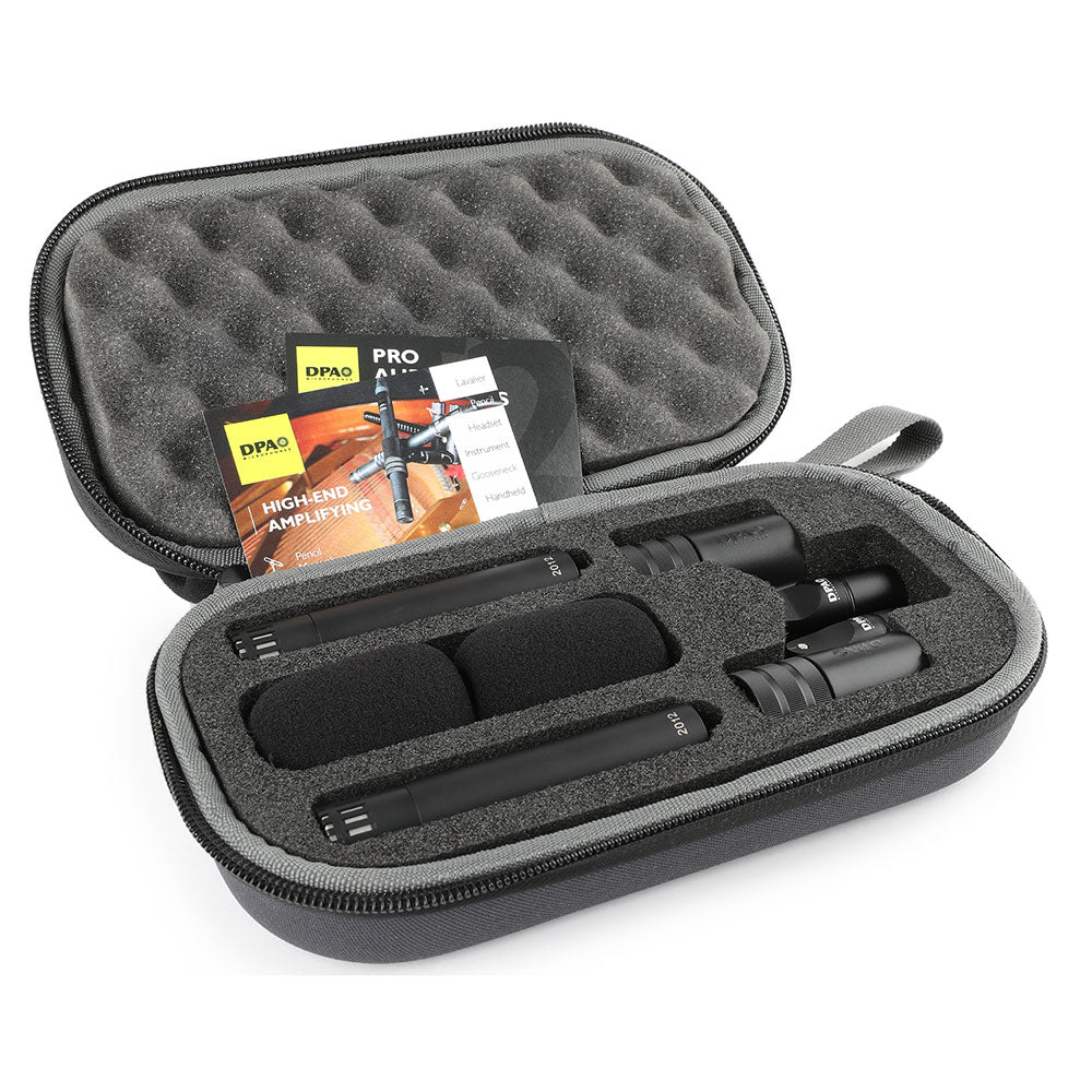DPA 2012 Compact Cardioid Condenser Microphone - Matched Stereo Pair