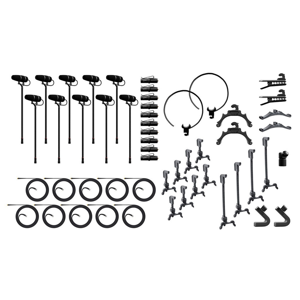 DPA 4099 CORE+ Classic Touring Kit with 10 Loud SPL Mics and Accessories with Peli Case