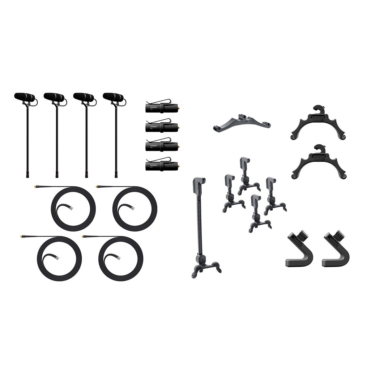 DPA 4099 CORE+ Classic Touring Kit with 4 Loud SPL Mics and Accessories with Peli Case