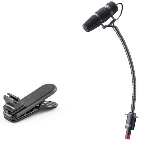 DPA CORE 4099 Instrument Condenser Microphone for Loud SPL with Clamp Mount