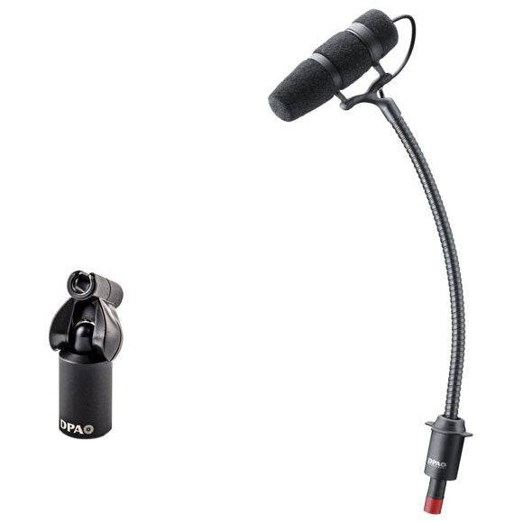 DPA CORE 4099 Instrument Condenser Microphone for Loud SPL with Stand Mount