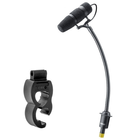 DPA CORE 4099 Instrument Condenser Microphone for Extreme SPL w/ Clip for Drums