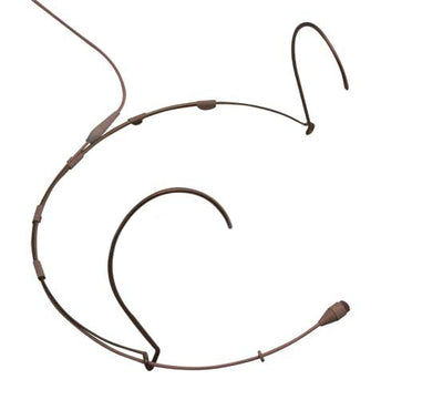DPA 4088 Directional Headset Microphone with a Microdot Connector - Brown