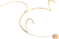 DPA 4088 Directional Headset Microphone with a Microdot Connector - Beige