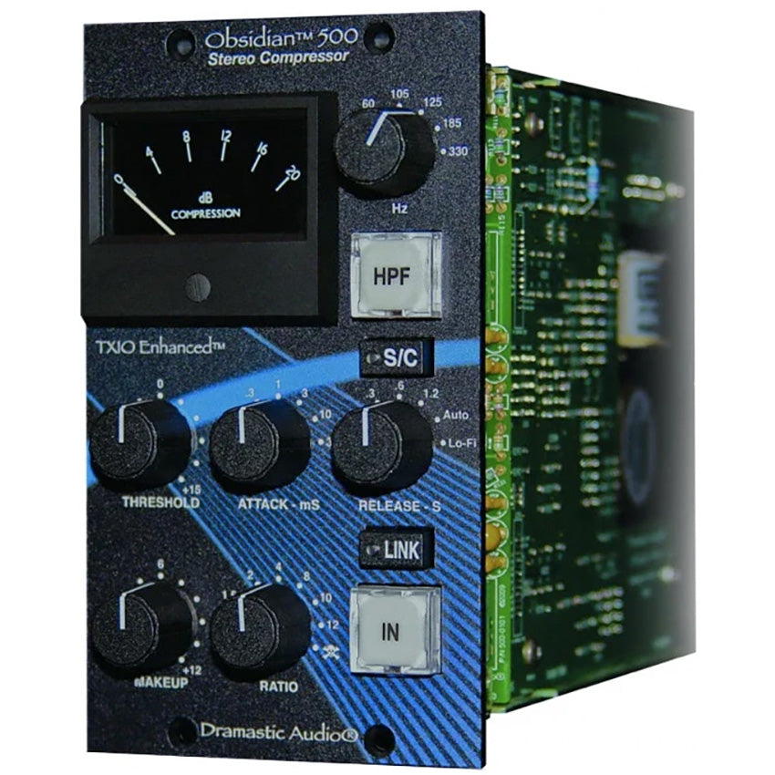 Dramastic Audio Obsidian 500 Series Stereo Bus Compressor