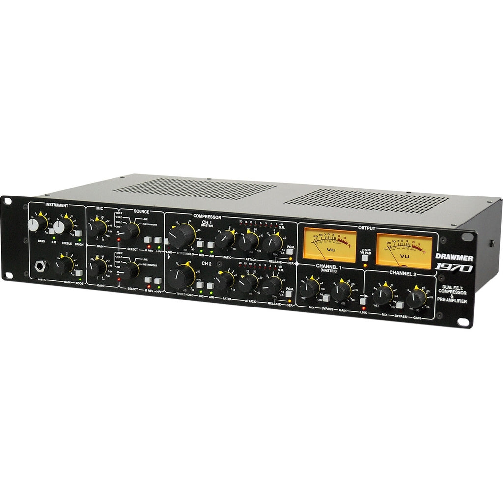 Drawmer 1970 Dual FET Compressor and Preamplifier
