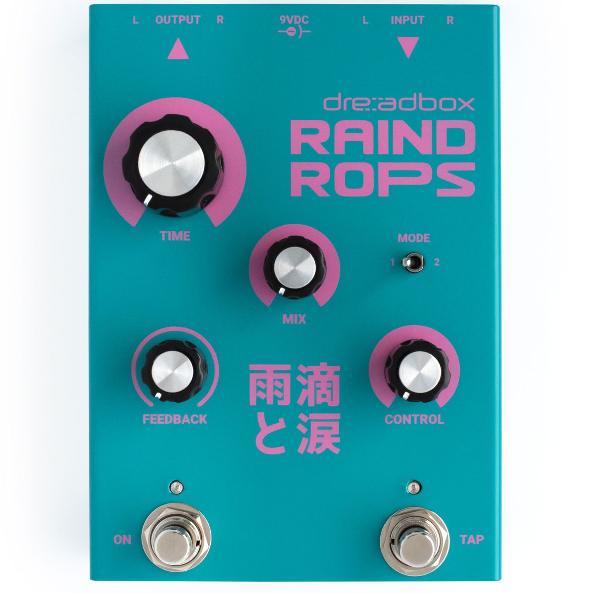 Dreadbox Raindrops Hybrid Delay/Pitch Shifter/Reverb Pedal