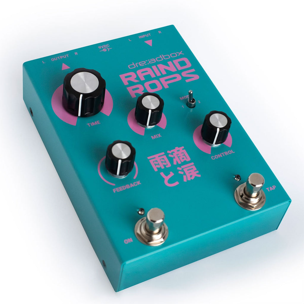Dreadbox Raindrops Hybrid Delay/Pitch Shifter/Reverb Pedal