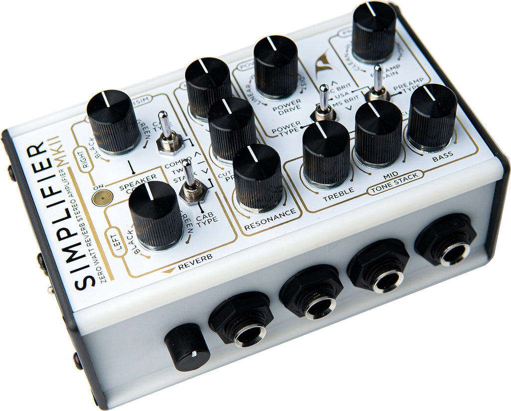 DSM & Humboldt Simplifier MKII Zero Watt Amplifier and Cab Sim Pedal