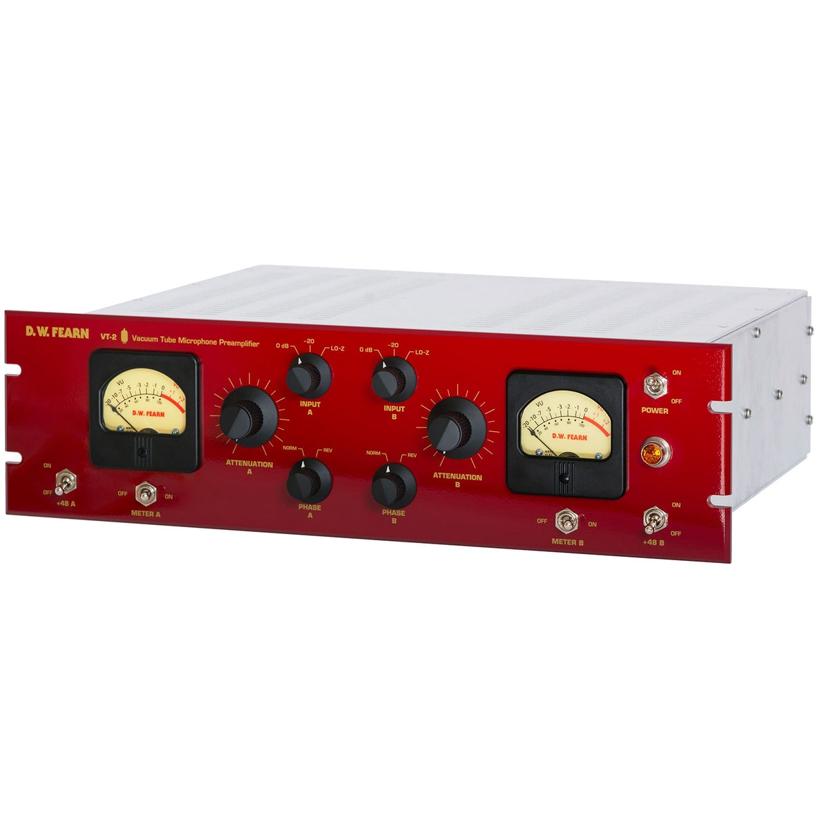 D.W. Fearn VT-2 Dual-Channel Tube Microphone Preamp
