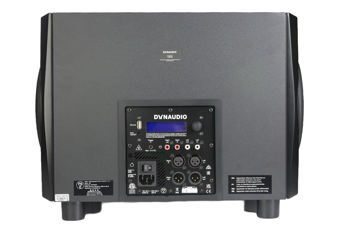 Dynaudio 18S Dual 9.5" Powered Studio Subwoofer #10089791 (Used)