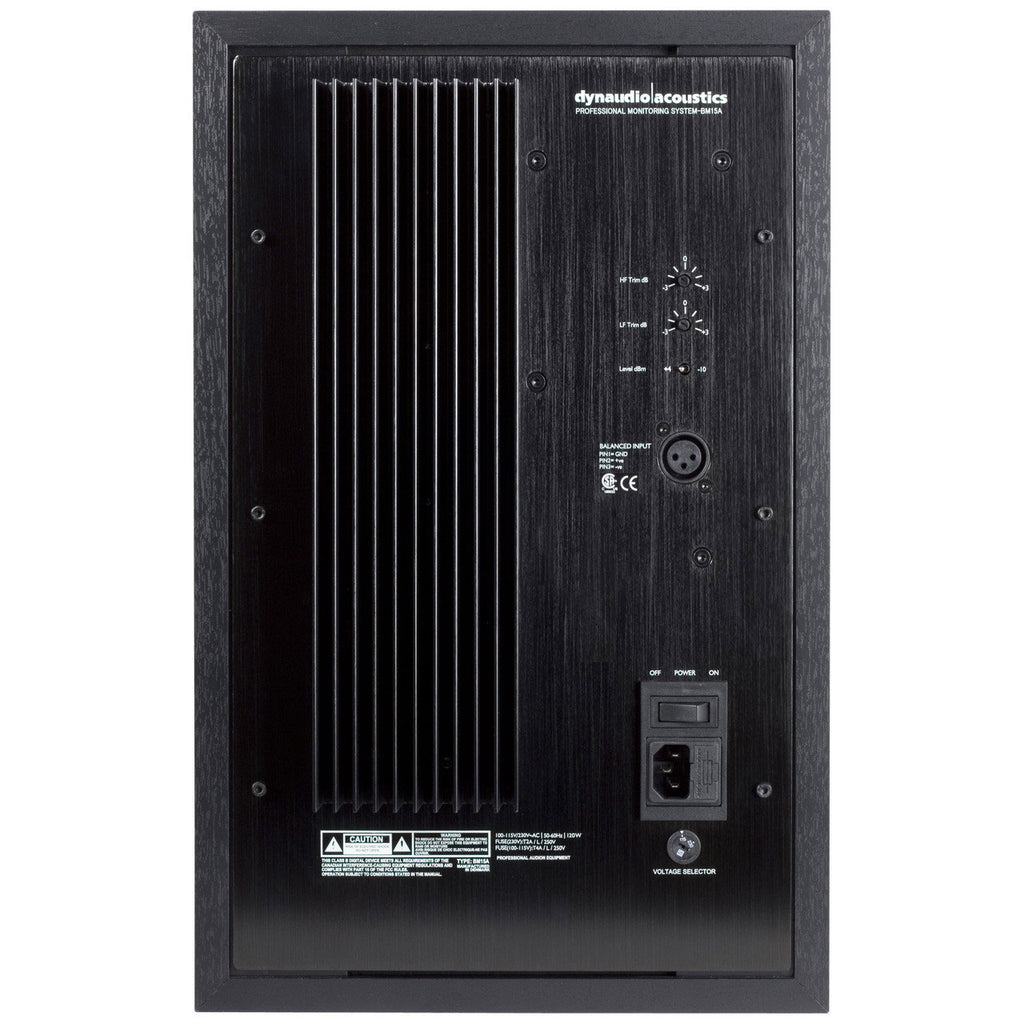 Dynaudio BM15A Two-Way Active Studio Monitor - Single, Right