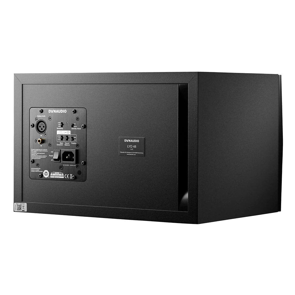 Dynaudio LYD 48 3-Way Monitor - Left - Black