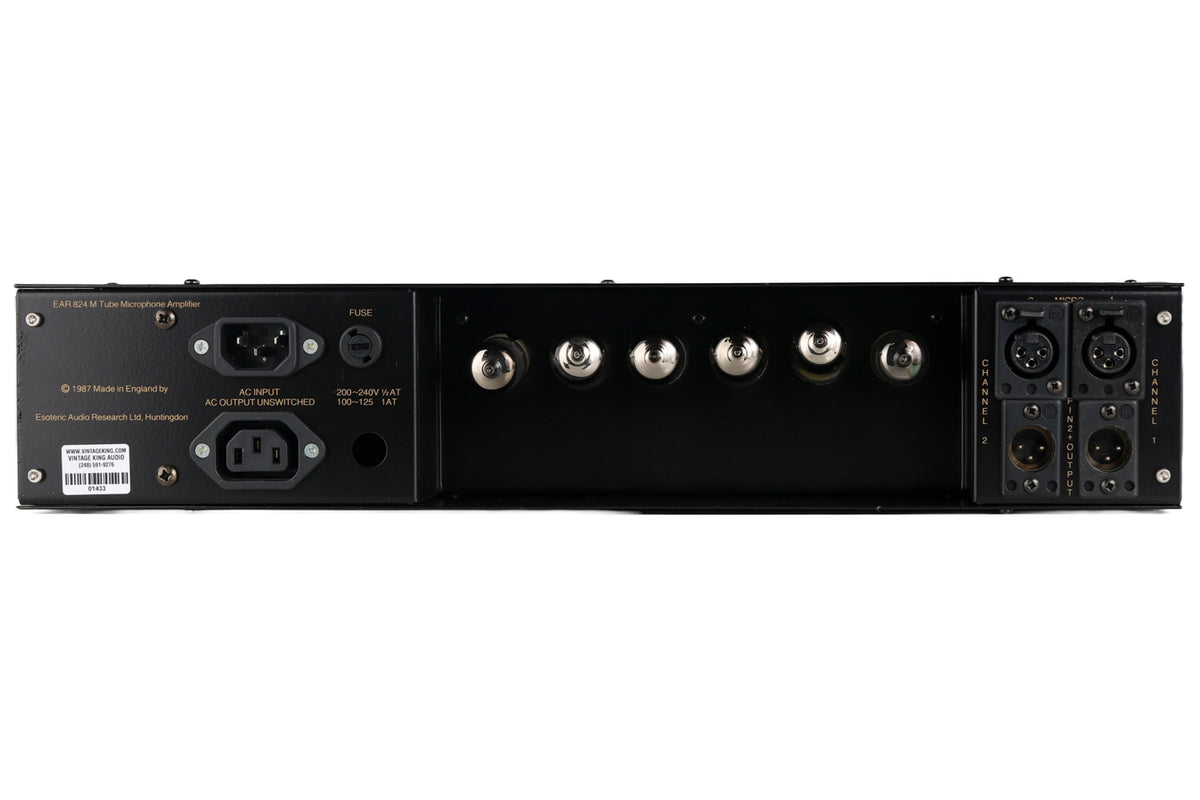 EAR 824M Stereo Tube Mic Preamp #01433 (Used)