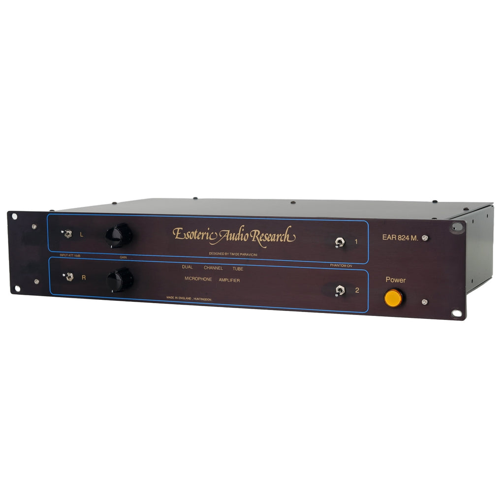 EAR 824M Stereo Tube Microphone Preamp #01434 (Used) 1