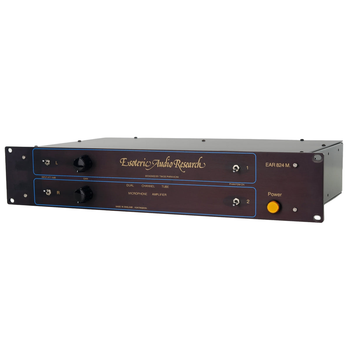 EAR 824M Stereo Tube Microphone Preamp #01434 (Used) 1