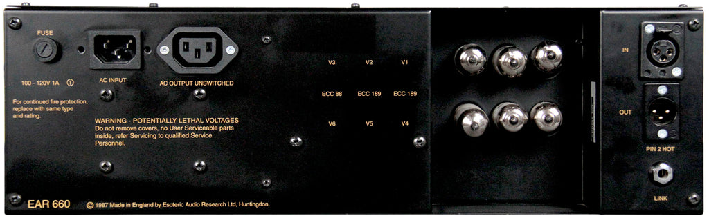 EAR 660 Limiter/Compressor Amplifier