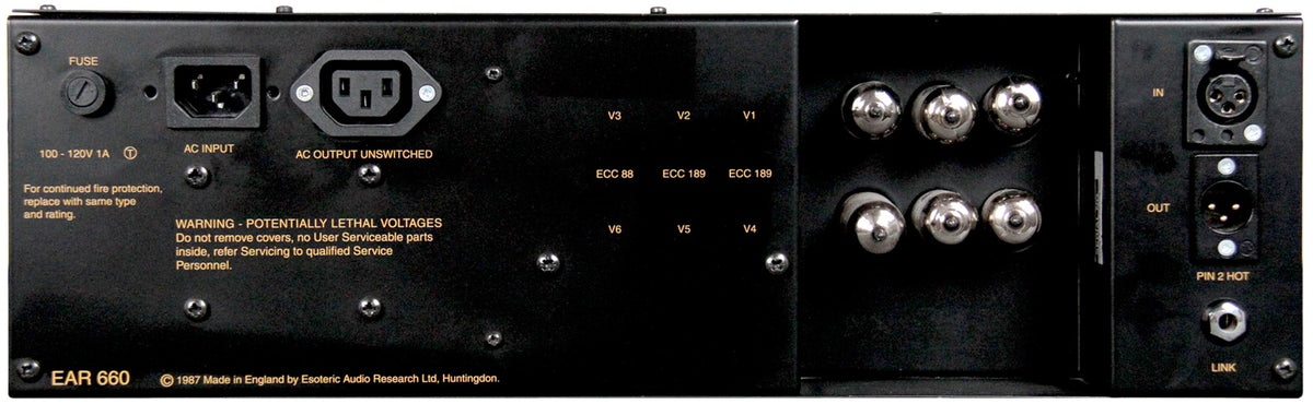 EAR 660 Limiter/Compressor Amplifier