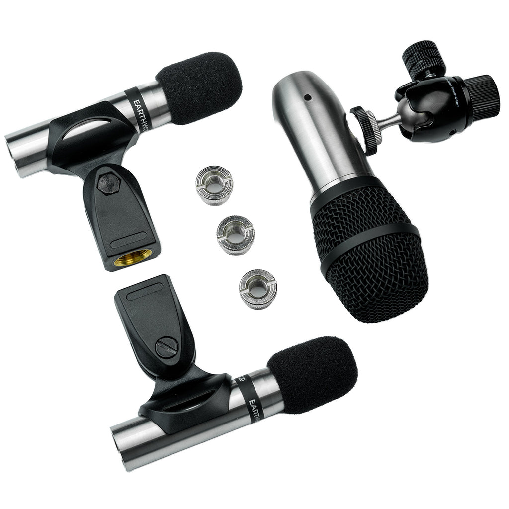 Earthworks Audio DK3 Microphone Kit - Drumeo Edition