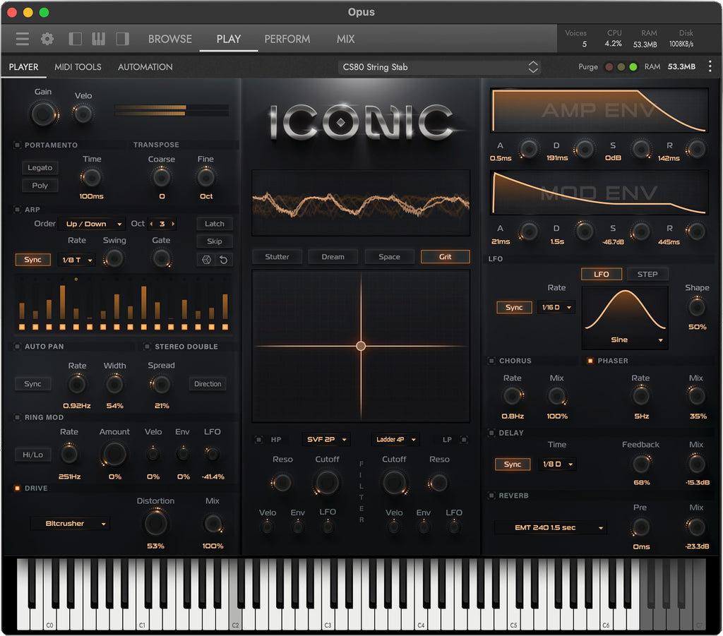 EastWest ICONIC Synthesizer Virtual Instrument Collection - Electronic Delivery