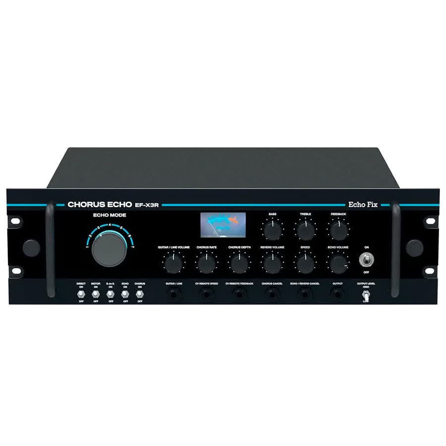 Echo Fix EF-X3R Tape Echo with BBD Analog Chorus & Spring Reverb - Black