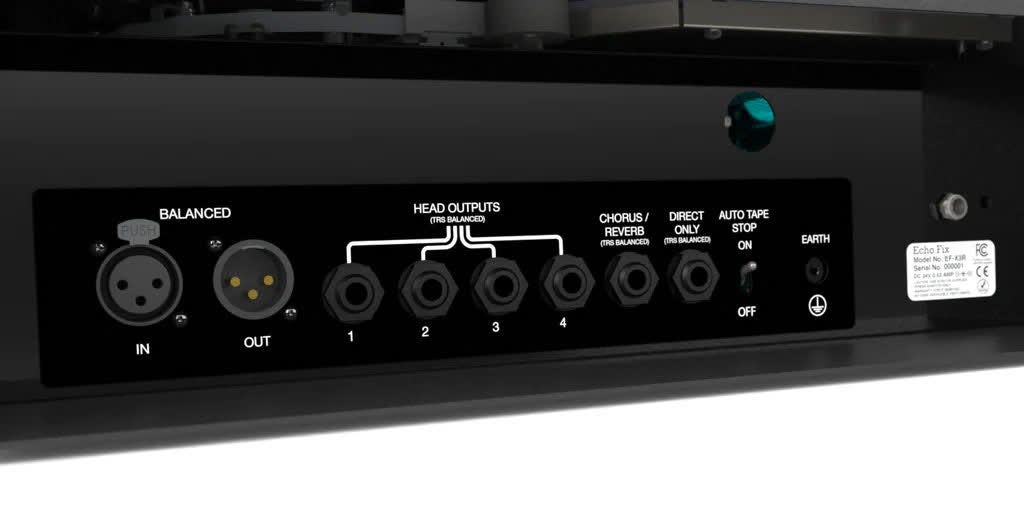 Echo Fix EF-X3R Tape Echo with BBD Analog Chorus & Spring Reverb - Black