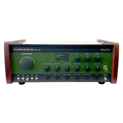 Echo Fix EF-X3 Desktop Tape Echo with BBD Chorus & Spring Reverb - Vintage Green