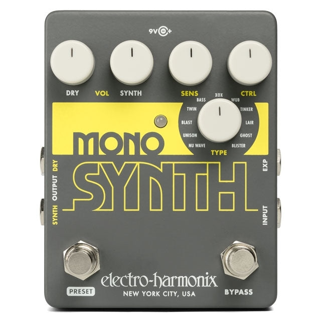 Electro-Harmonix Mono Synth Guiar Synthesizer Pedal – Vintage King