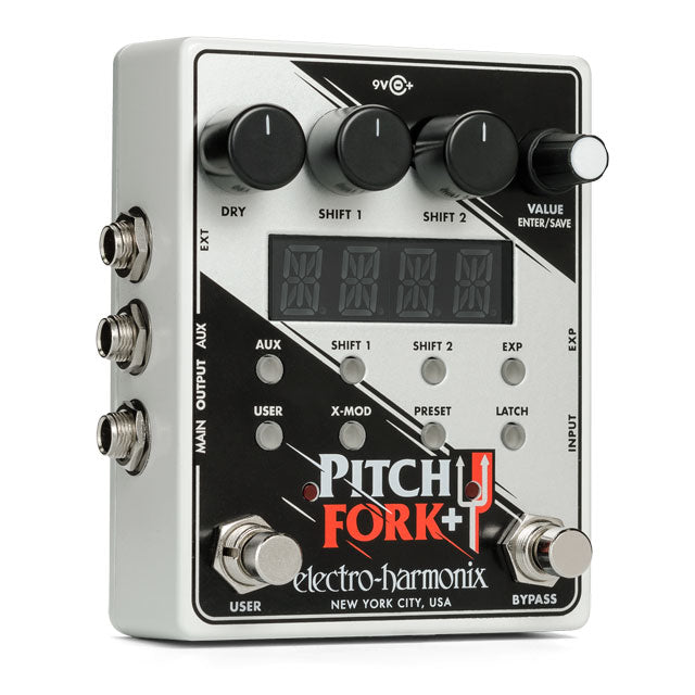 Electro-Harmonix Pitch Fork+ Polyphonic Pitch Shifter Pedal