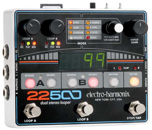 Electro-Harmonix 22500 Dual Stereo Looper Pedal
