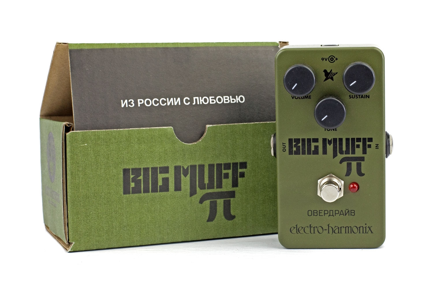 Electro-Harmonix Green Russian Big Muff Pi Fuzz/Distortion