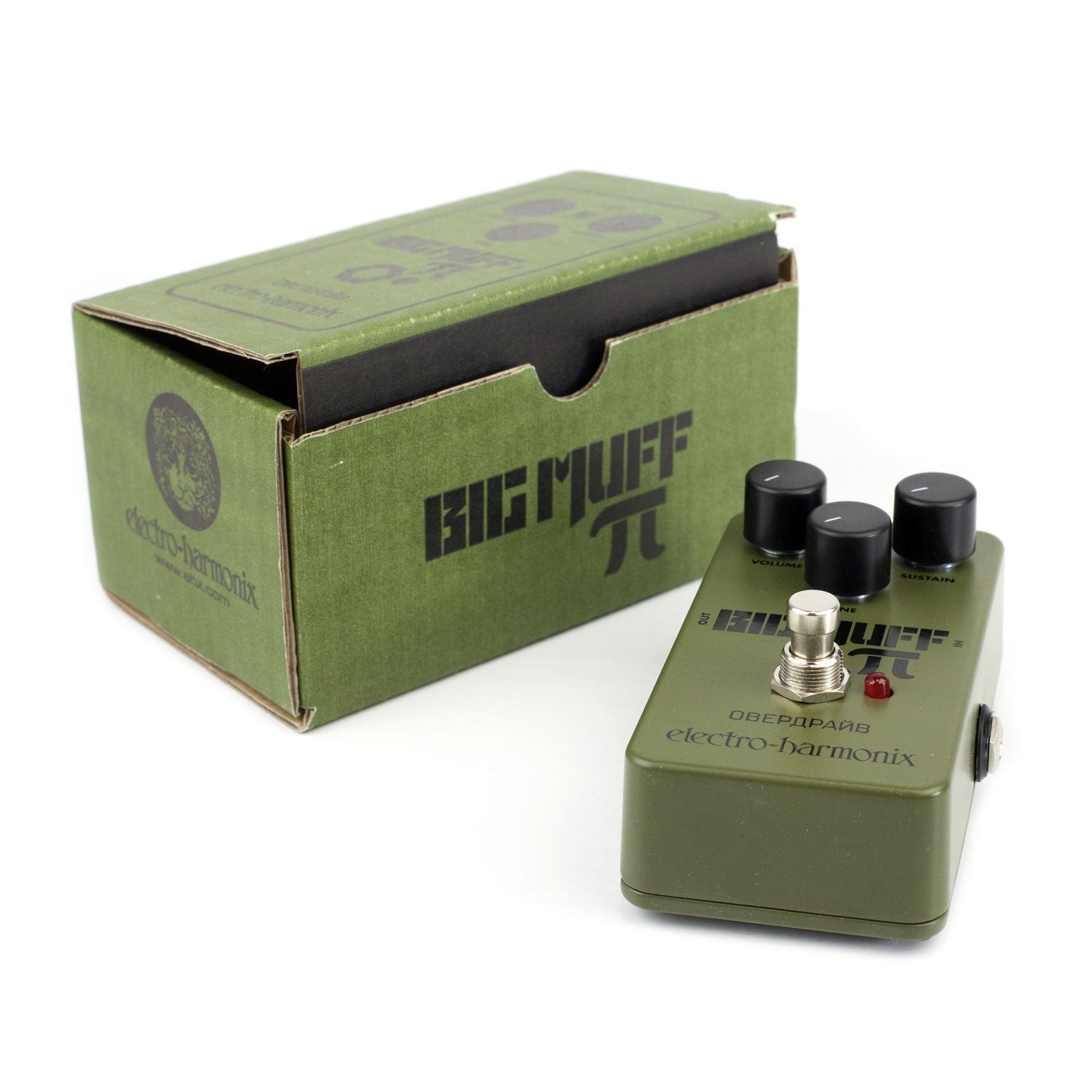 Electro-Harmonix Green Russian Big Muff Pi Fuzz/Distortion