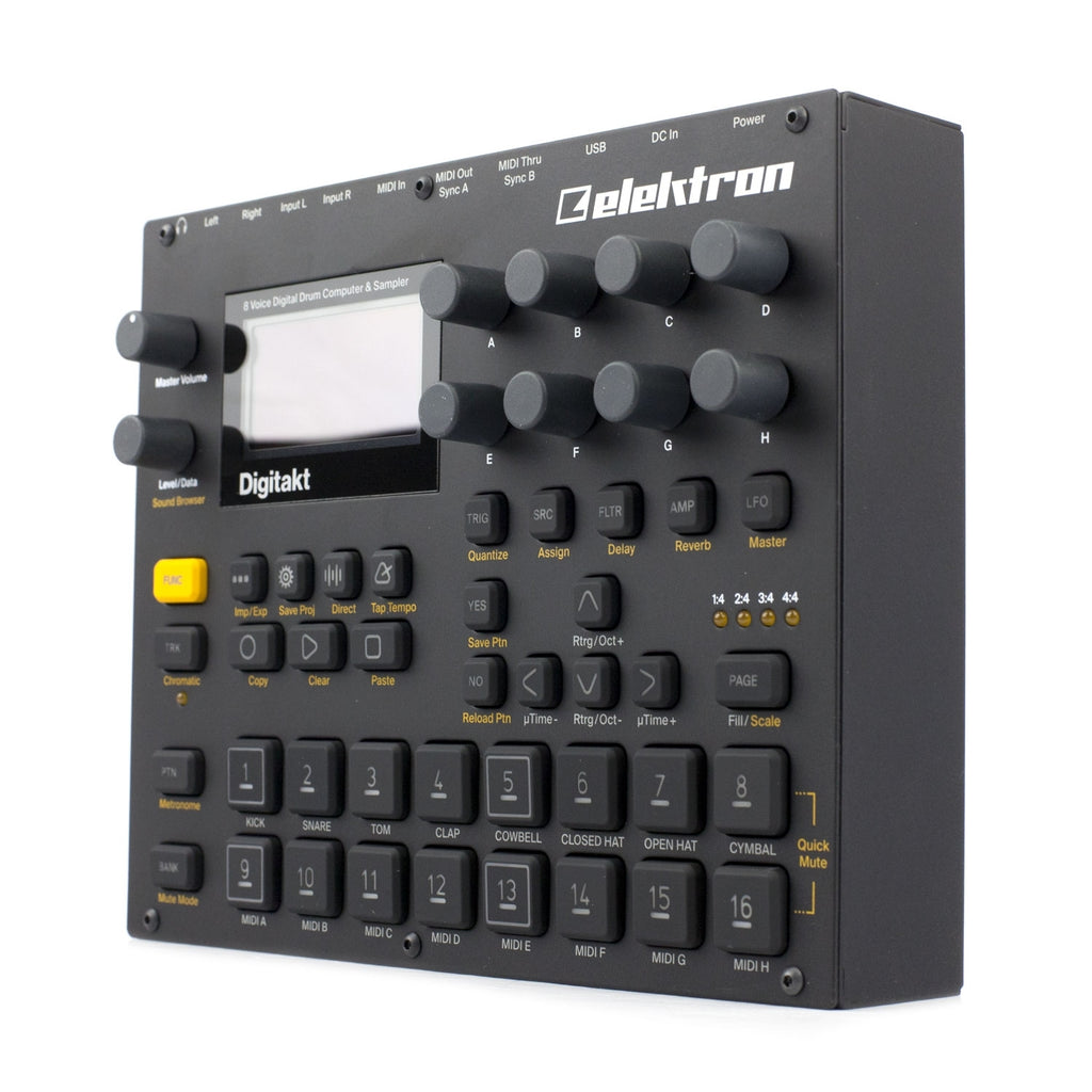 Elektron Digitakt 8-Voice Drum Machine and Sampler