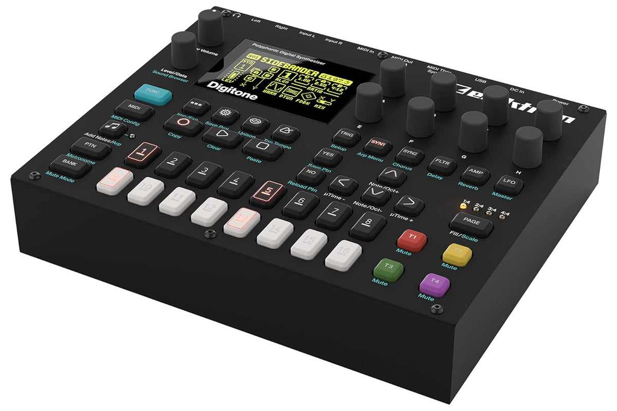 Elektron Digitone 8-Voice Polyphonic Digital Synthesizer with Sequencer
