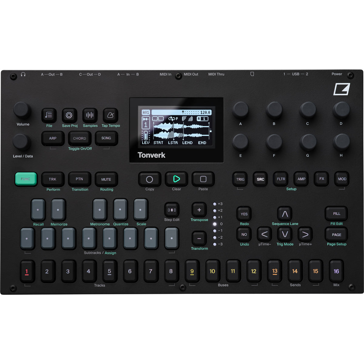 Elektron Tonverk Polyphonic Multisampler and Audio Processor