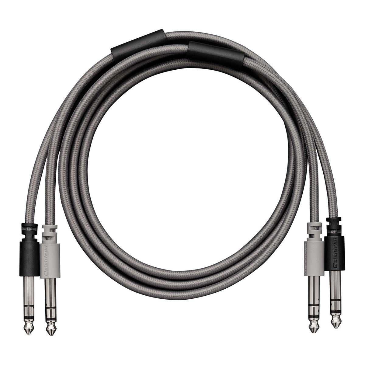 Elektron Twin Balanced 1/4" TRS Audio Cable - 24.4"