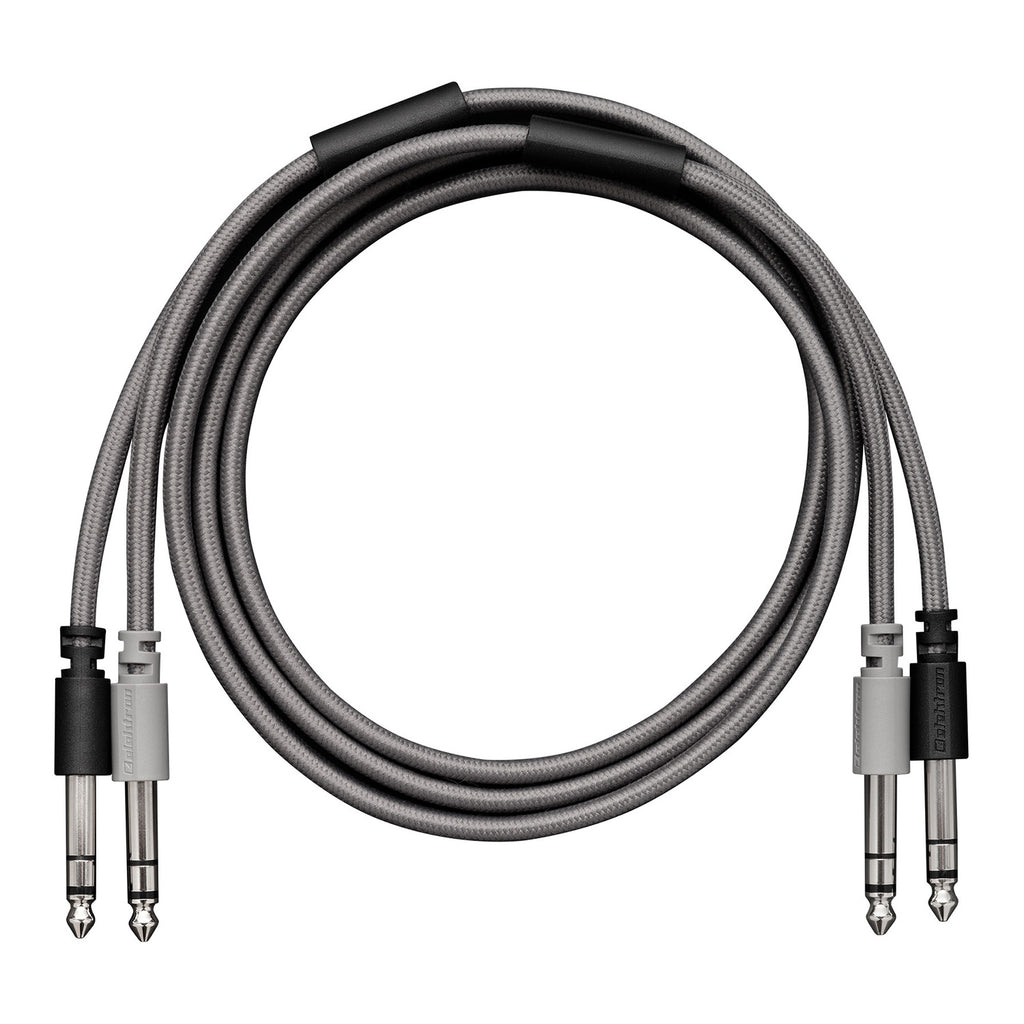 Elektron Twin Balanced 1/4" TRS Audio Cable - 5'