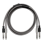 Elektron Twin Balanced 1/4" TRS Audio Cable - 5'