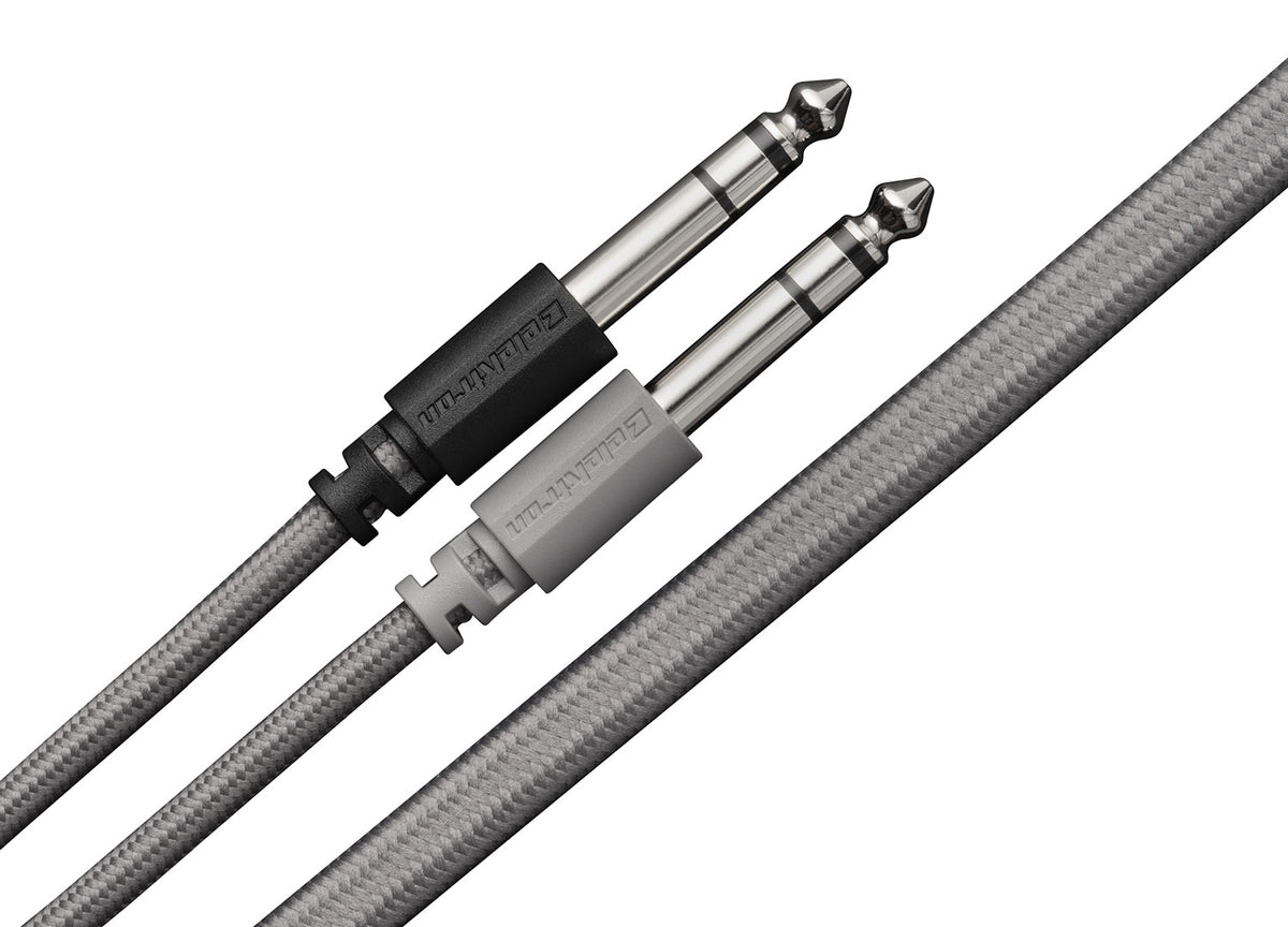 Elektron Twin Balanced 1/4" TRS Audio Cable - 24.4"