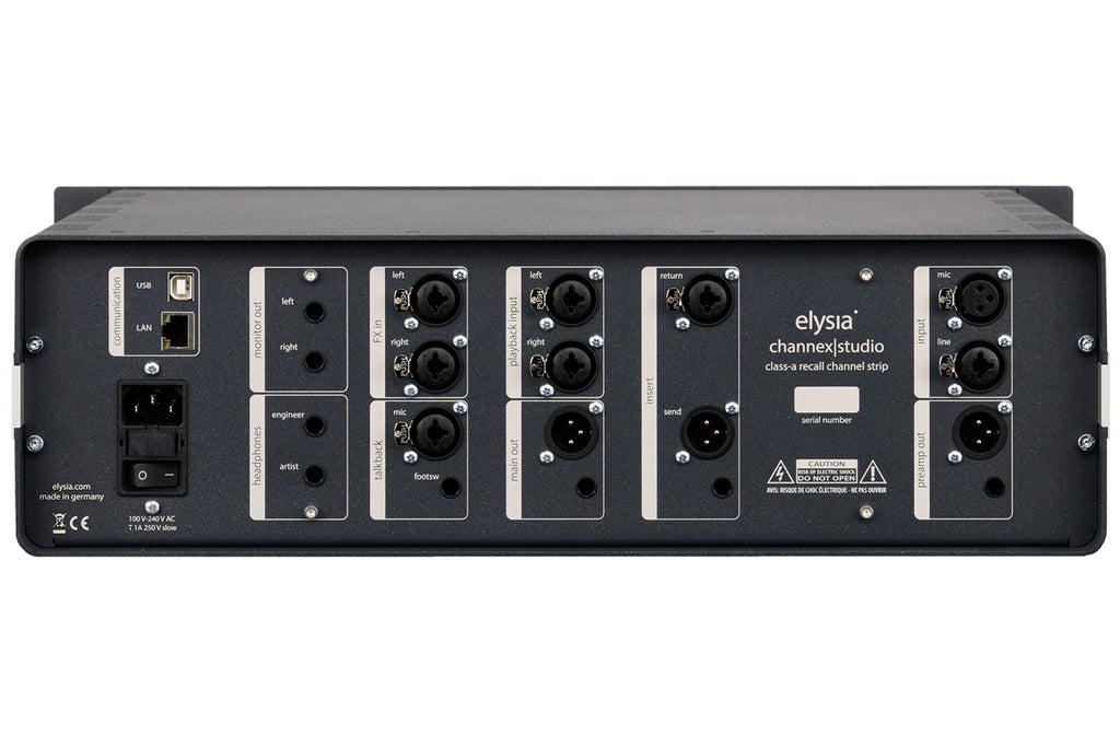 elysia channex | studio Channel Strip