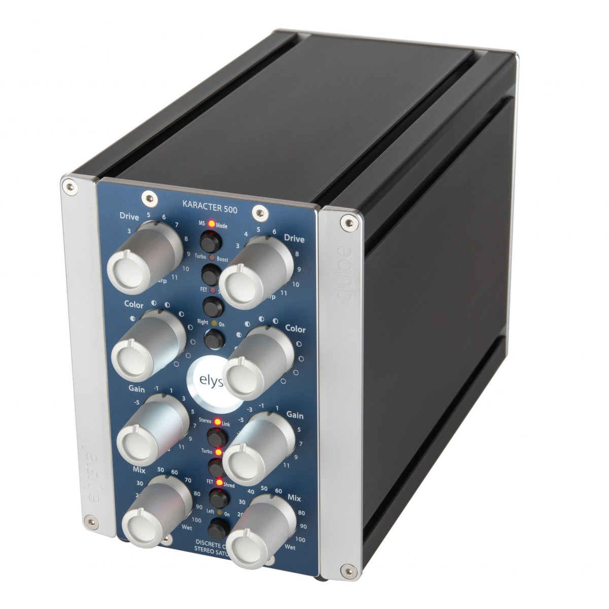 elysia karacter qube 500 Series Saturator with Desktop Chassis