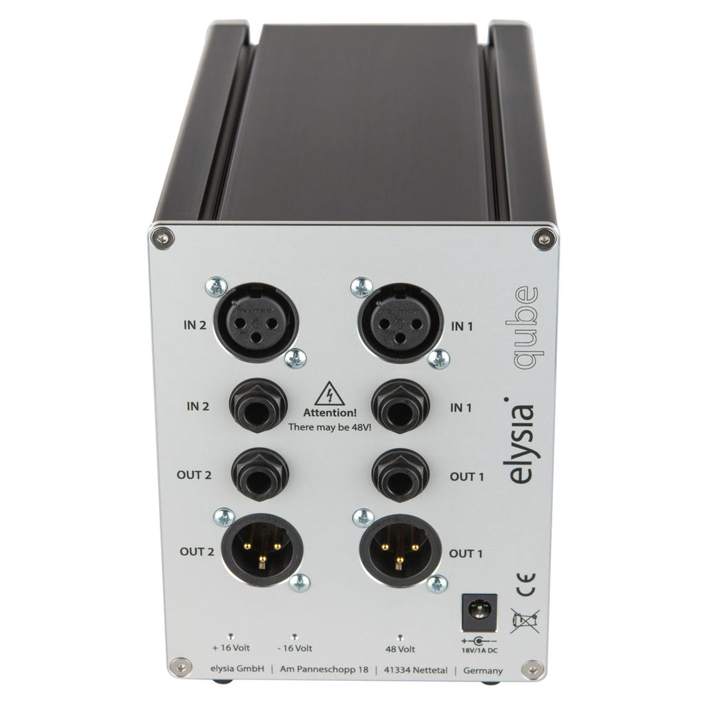 elysia karacter qube 500 Series Saturator with Desktop Chassis